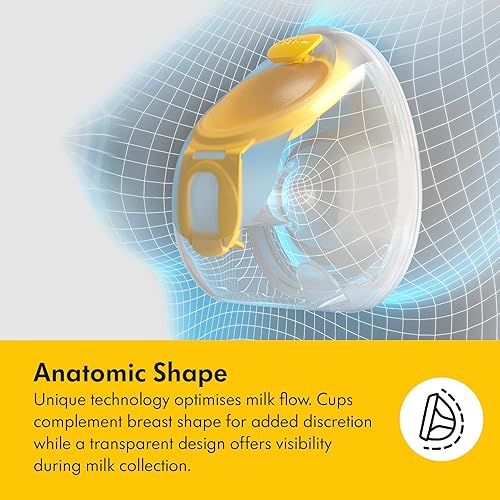 Miniatura 5 de Vasos de colección manos libres Medela, compatibles con los extractores de leche Freestyle Flex, Pump in Style con MaxFlow y Swing Maxi eléctricos,