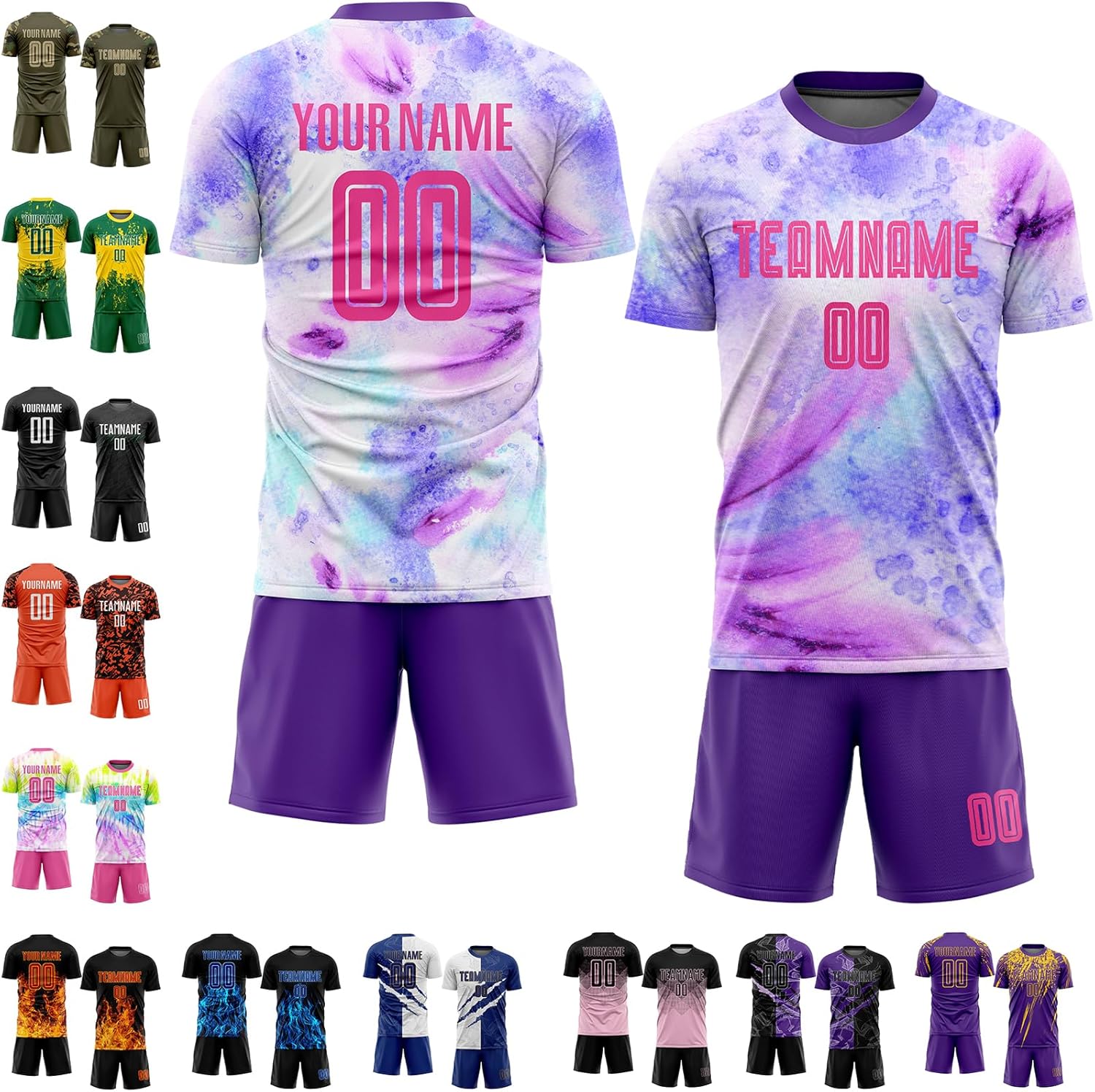Tie Dye Purple-pink