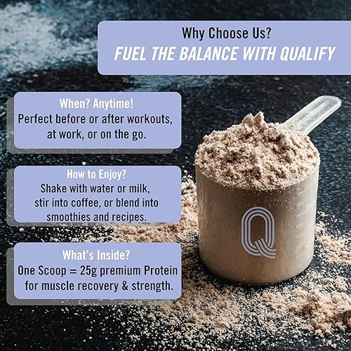 Miniatura 4 de Mezcla de bebida en polvo de proteína de suero de leche, sabor a galletas y crema, sin gluten, altamente kosher, 0.88 onzas de proteína, 0.18 onzas