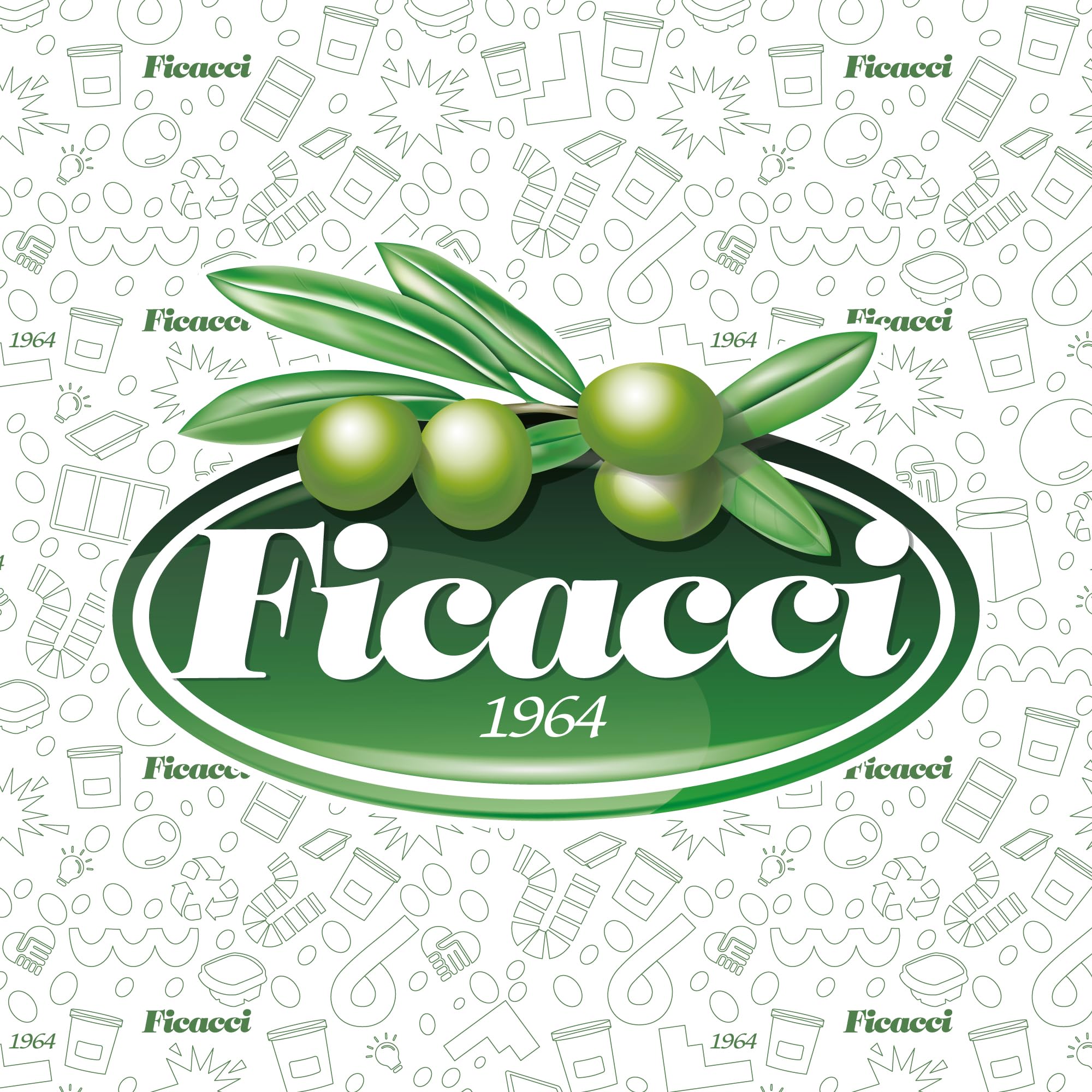 Ficacci - Olive Nere Kalamata Ristorante 4Kg
