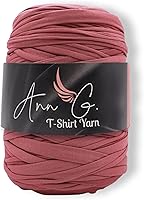 Vista 13 de Ann G Hilo de camiseta de alta calidad, poliéster supersuave, más de 300 pies, duradero, sin pelusas, color consistente, elástico (borgoña)