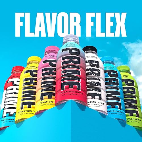 Miniatura 9 de PRIME Hydration Cherry Freeze, bebidas deportivas, electrolito mejorado para reponer líquidos, 250 mg de BCAA, vitaminas B, antioxidantes, bajo en