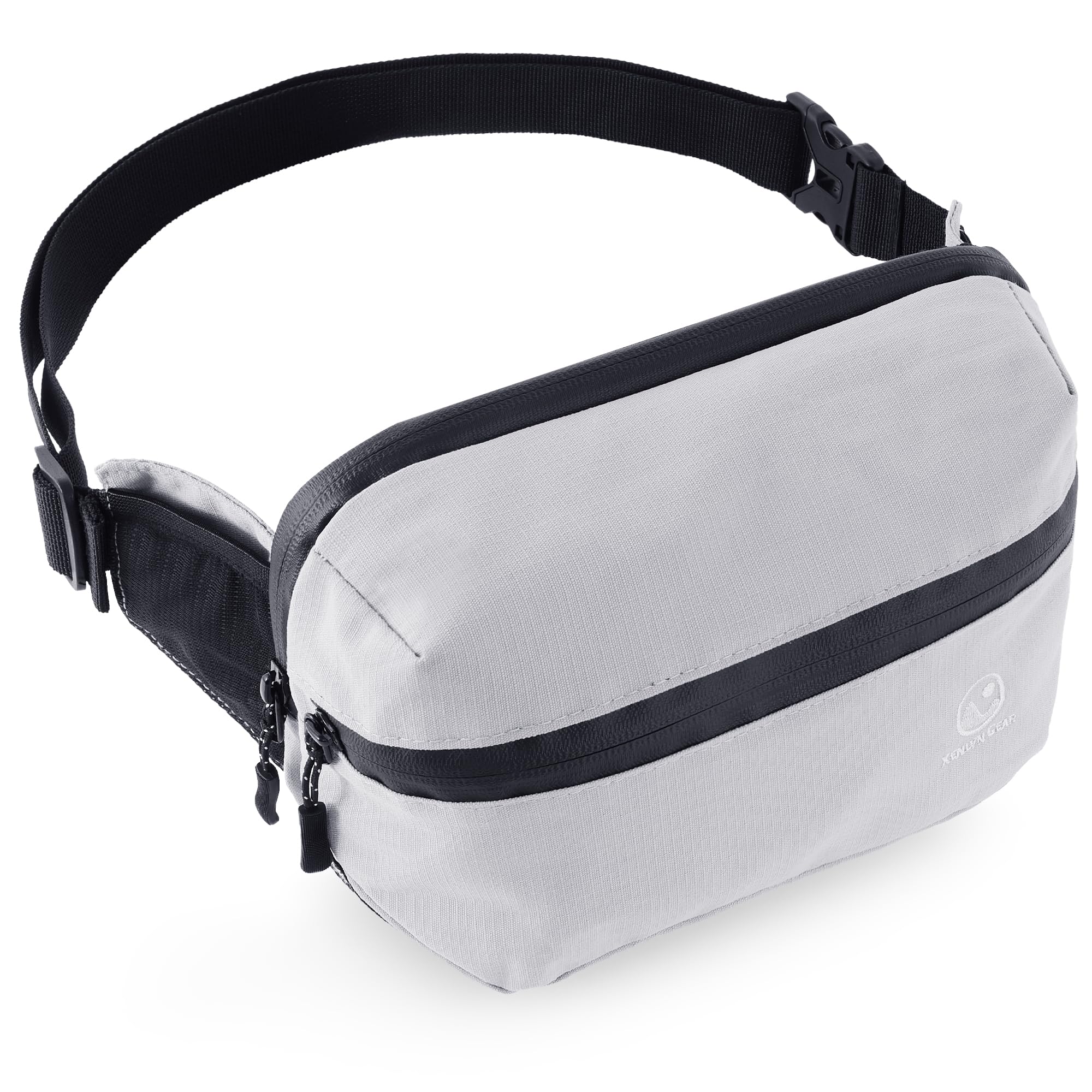 2L Fanny Pack for Women Men Water-Resistant Waist Pack Crossbody Belt Bag Lightweight Adjustable Strap for Travel Running