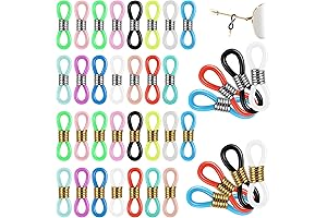 Secure Your Spectacles: 60-Piece Eyeglass Chain Ends for Versatile Eyewear Adornments