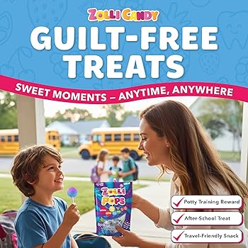 Amazon.com : Zollipops Clean Teeth Pops Sugar Free Candy with