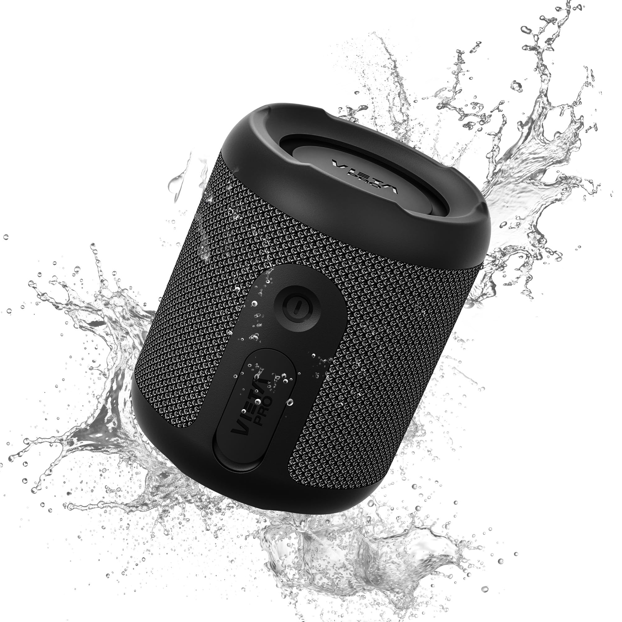 Vieta Pro | Altavoz Bluetooth Potente 5.3 con Radio FM, Resistente al Agua IPX7, 13H Batería, Micrófono, Aux-In, USB-C, TWS | Altavoz Portátil Autoamplificado Sun Compatible con Alexa Google y Siri