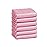 Streak Free Miracle Cleaning Cloths Easy Clean Nanoscale,Fish Scale Microfiber Window Mirror Glass Car Stainless Steel Cleaning,Lint Free Dish cloth Wine Glass Polishing Towel,Reusable,Pack 6,Pink