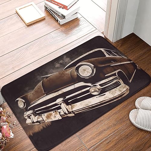 Miniatura 7 de LZQPOEAS Tapete para puerta delantera, tapete antideslizante y duradero de franela para entrada, tapete de bienvenida para interiores y exteriores,