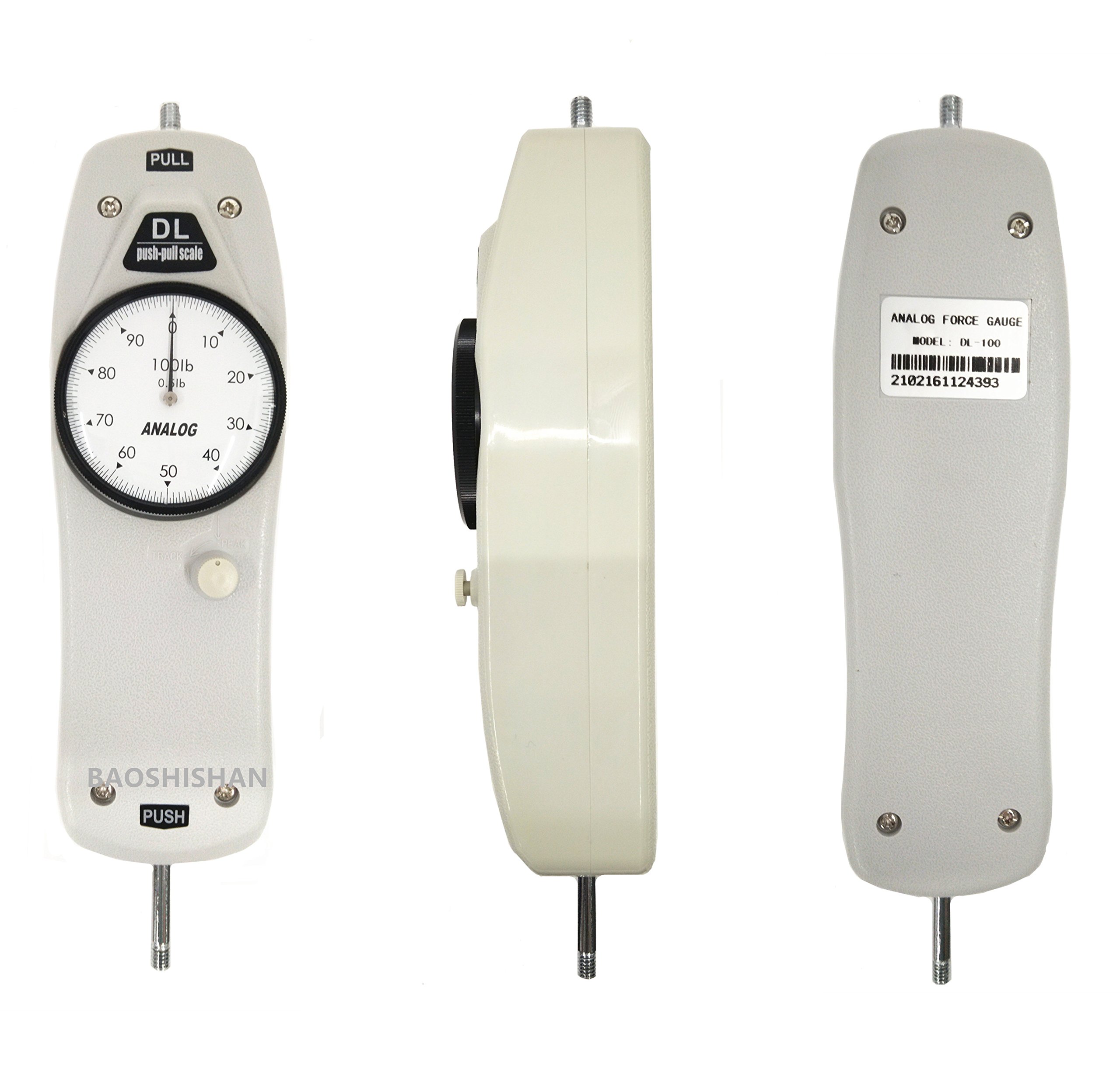 Buy BAOSHISHAN DL100 Push Pull Force Gauge Force Gauge Tester for