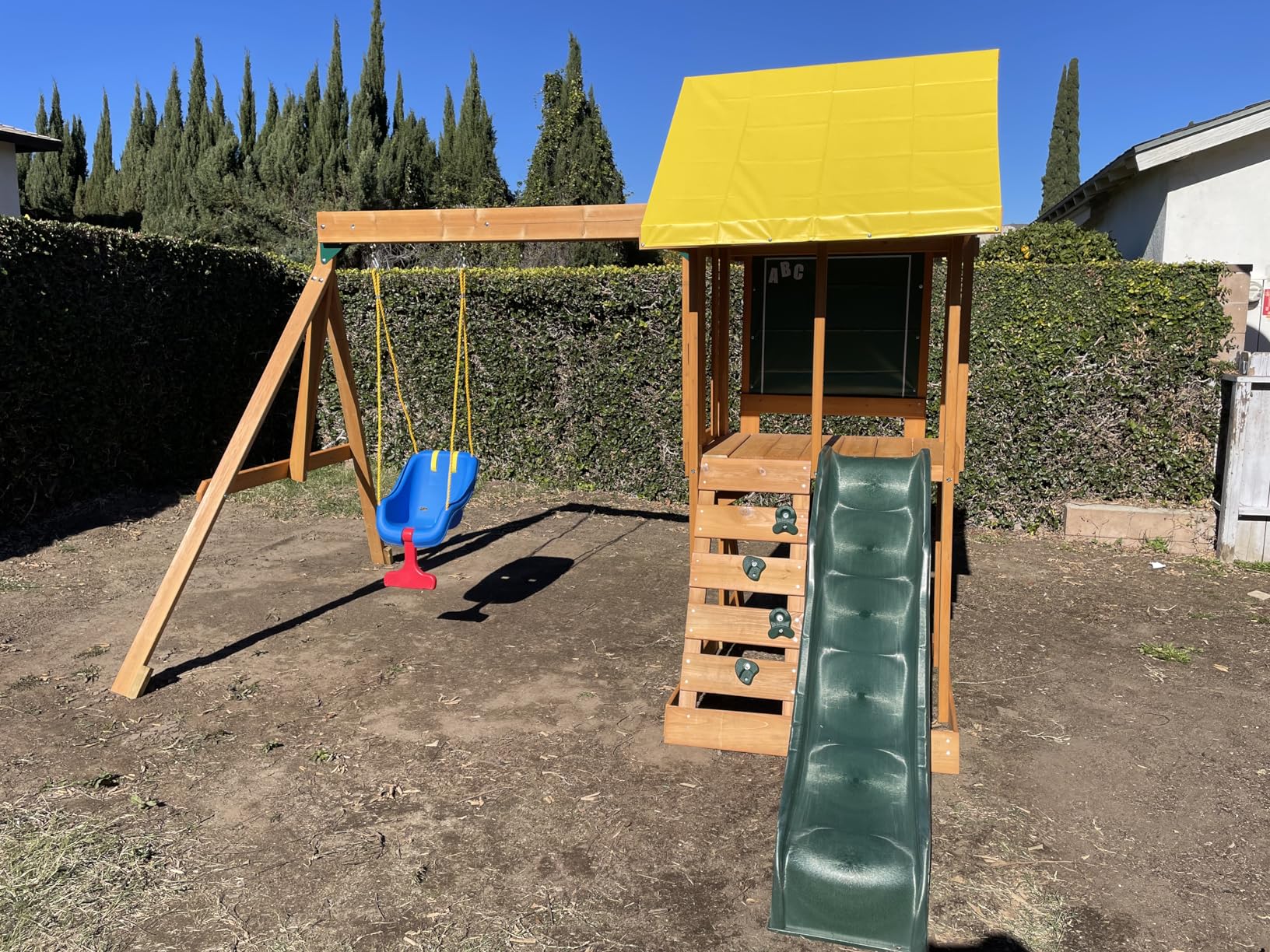 13/mo Finance KidKraft Appleton Wooden Swing Set, (Amazon Exclusive