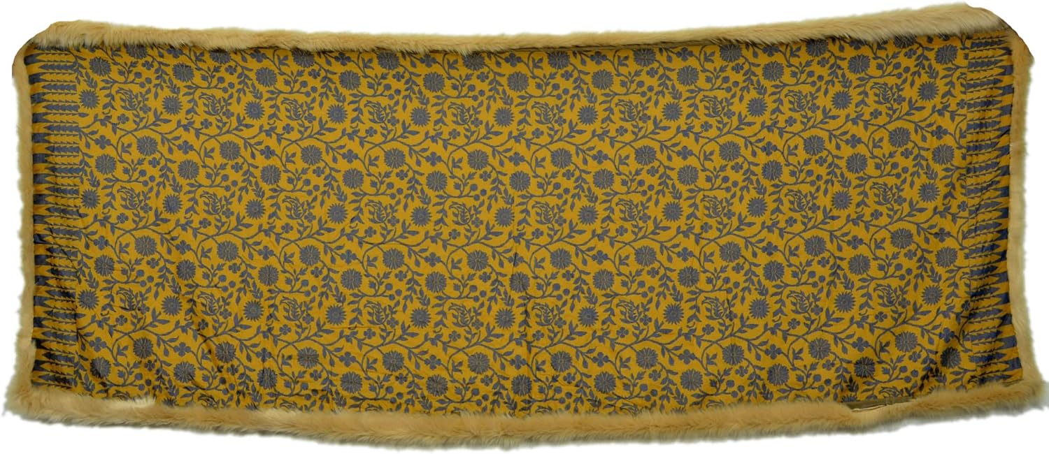 Modal Scarves for Women with Gorgeous Paisley motifs prints with Faux fur Borders Perfect for Fall/Winter.