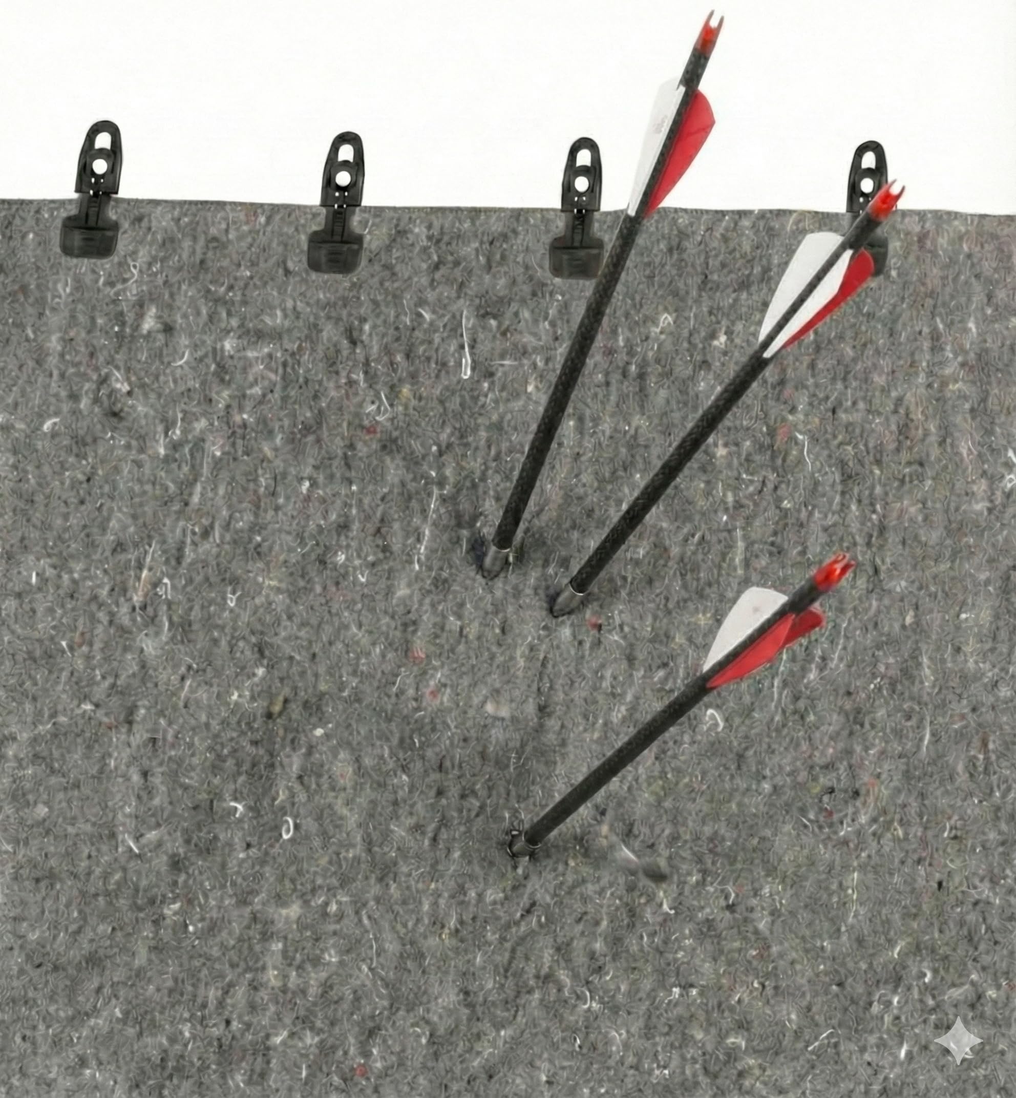 Pfeilfangmatte Max Hold - 3m (breit) x 2m (hoch)- inkl. Zubehör, Hocheffektiver und langelebiger Pfeilfang mit einfacher Montage