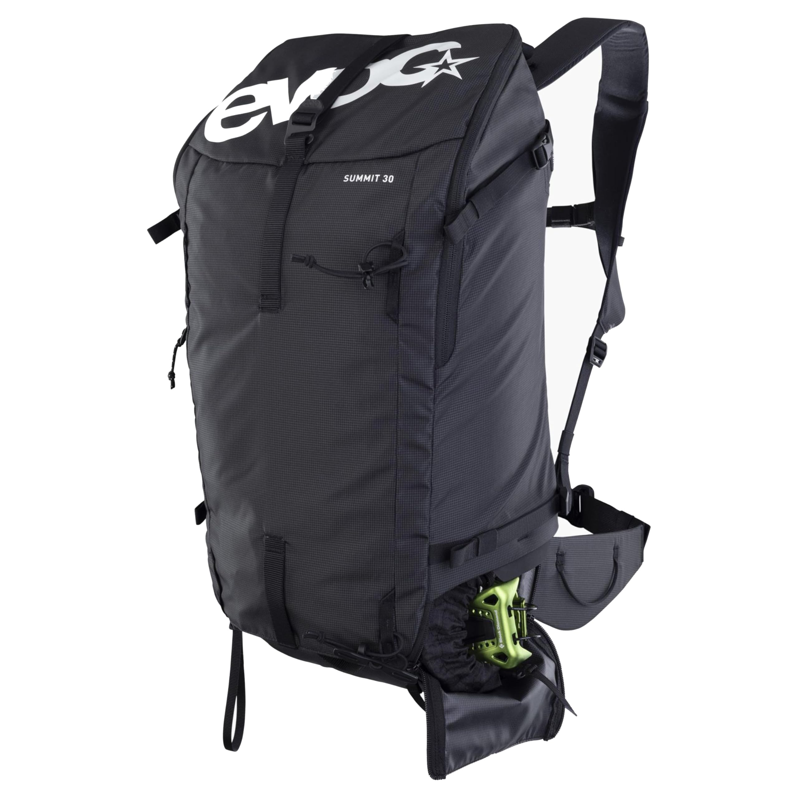 EVOC SUMMIT 30 Wanderrucksack, Rucksack (Sportrucksack mit ergonomischem Tragesystem, hochwertiger Trekkingrucksack mit praktischen Fächern, Wanderrucksack 30 l Volumen)