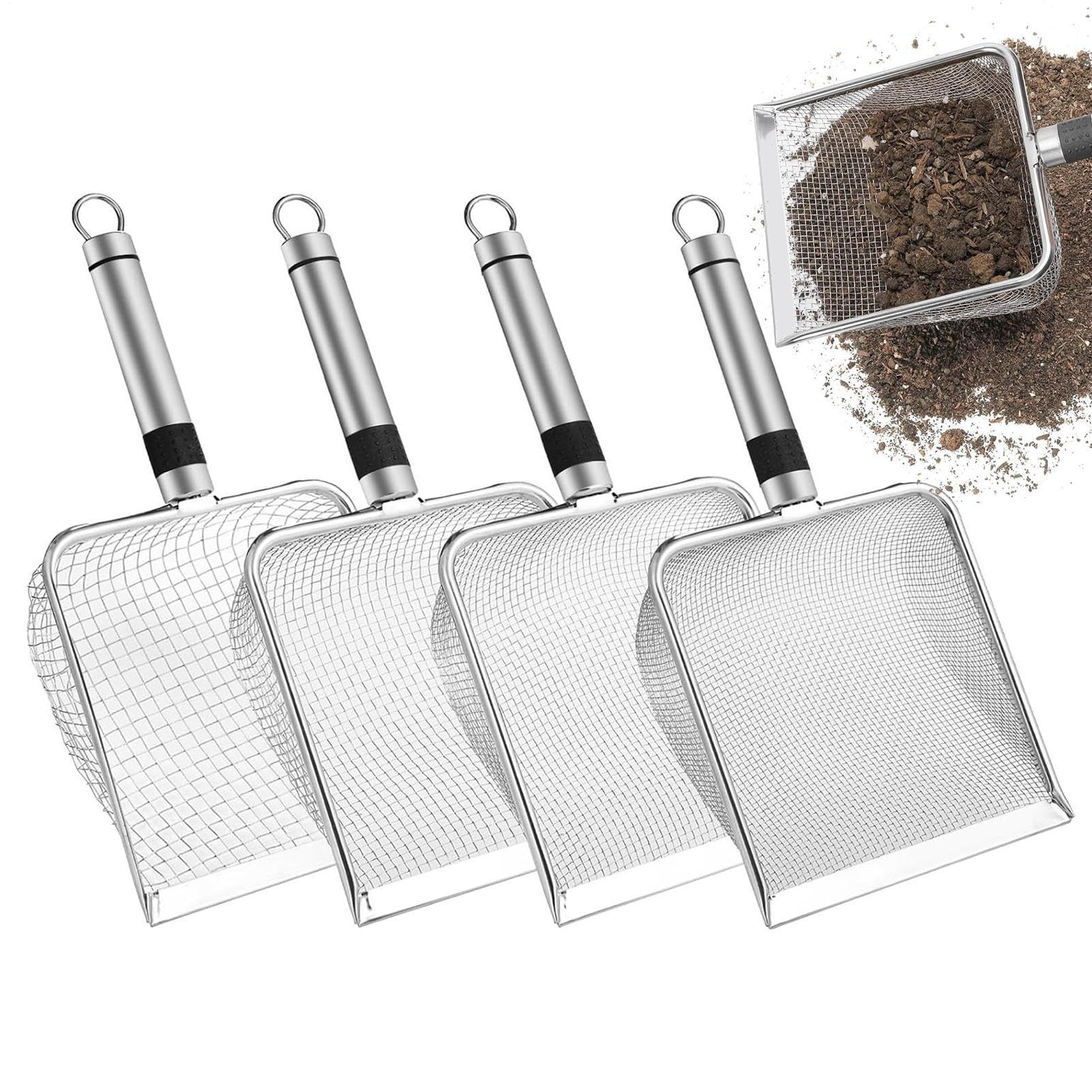 Tamiseur de terre pour jardinage paysager et nettoyage de plage