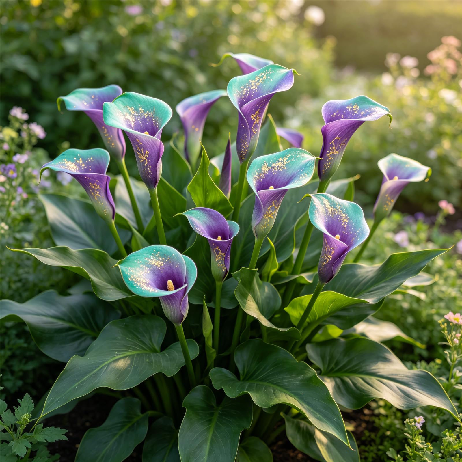 Hardy Calla Lily Bulbs for Planting UK-Fast Growing-Excellent Display-Perfect for Gardens & Courtyards-4bulbs-A