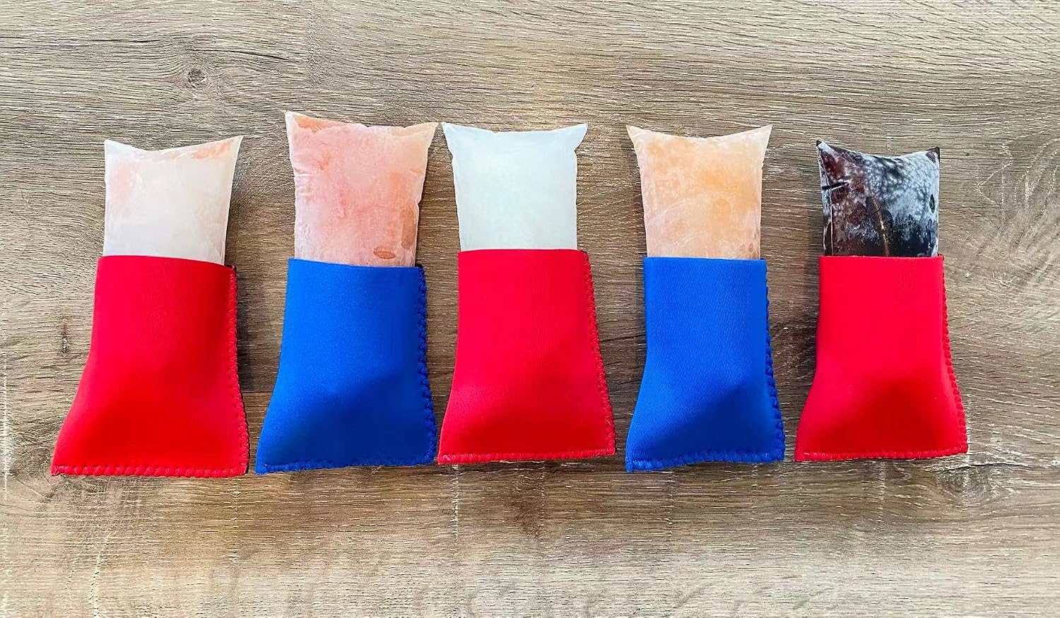 2x12 Bolsas Para Helado Bolis/Ice Candy Wrappers/Ice Moldes Para Paletas De Helado, Plastic Disposable Ice Popsicle Bags and Icecream Maker(pack of 100)