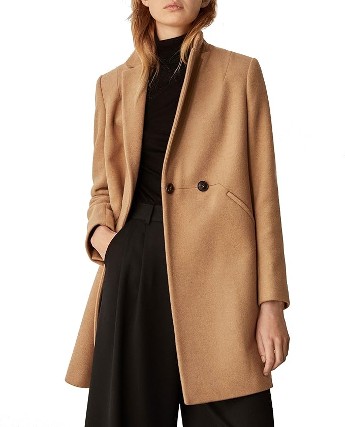 camel wool coat canada