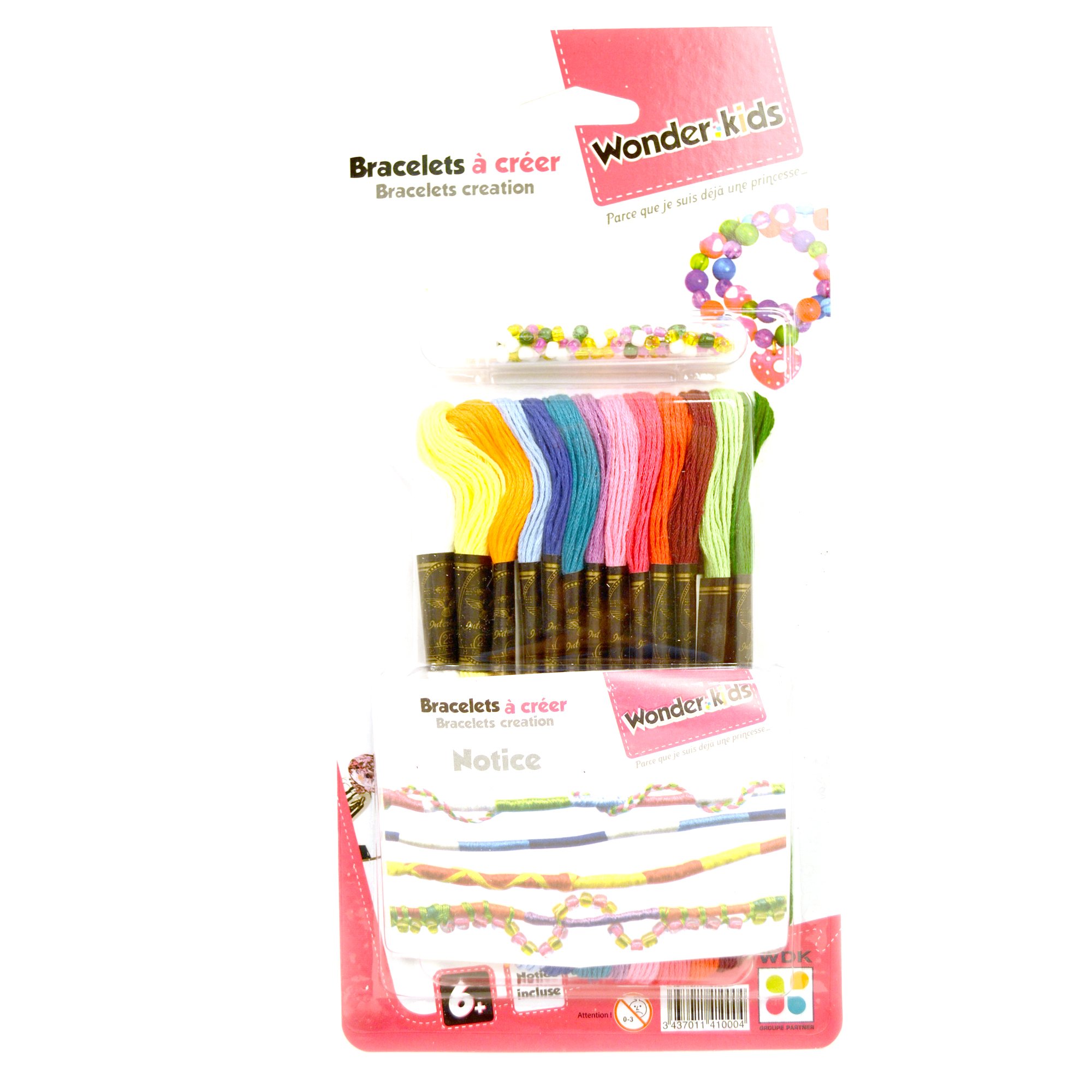 COFALU KIM PLAY KIT BRACELETS BRESILIENS - Modèle aléatoire (vendu à l'unité)
