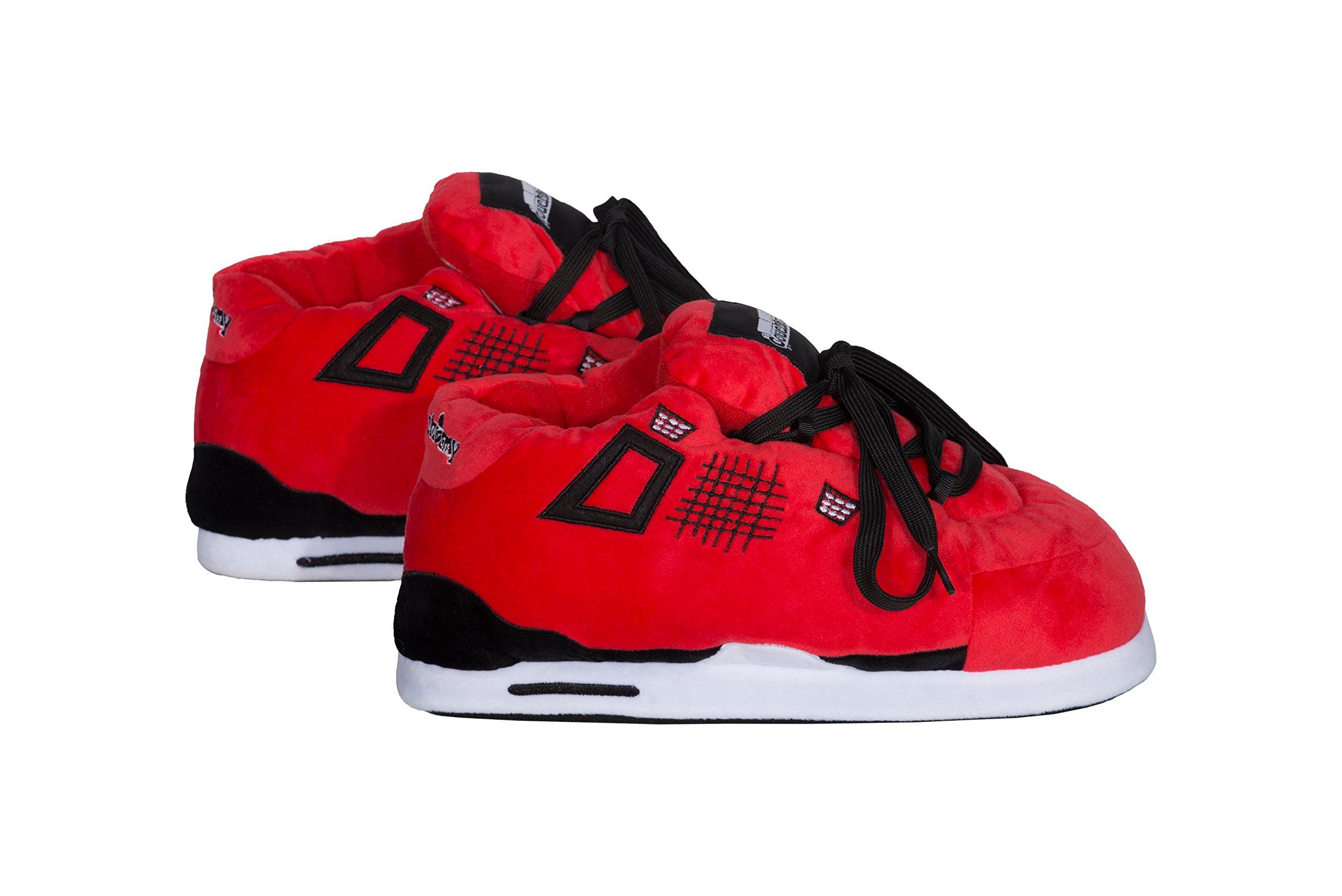 Jay Four Hausschuhe Home Sneakers (S-XL) (L=43-44, Red/Black)