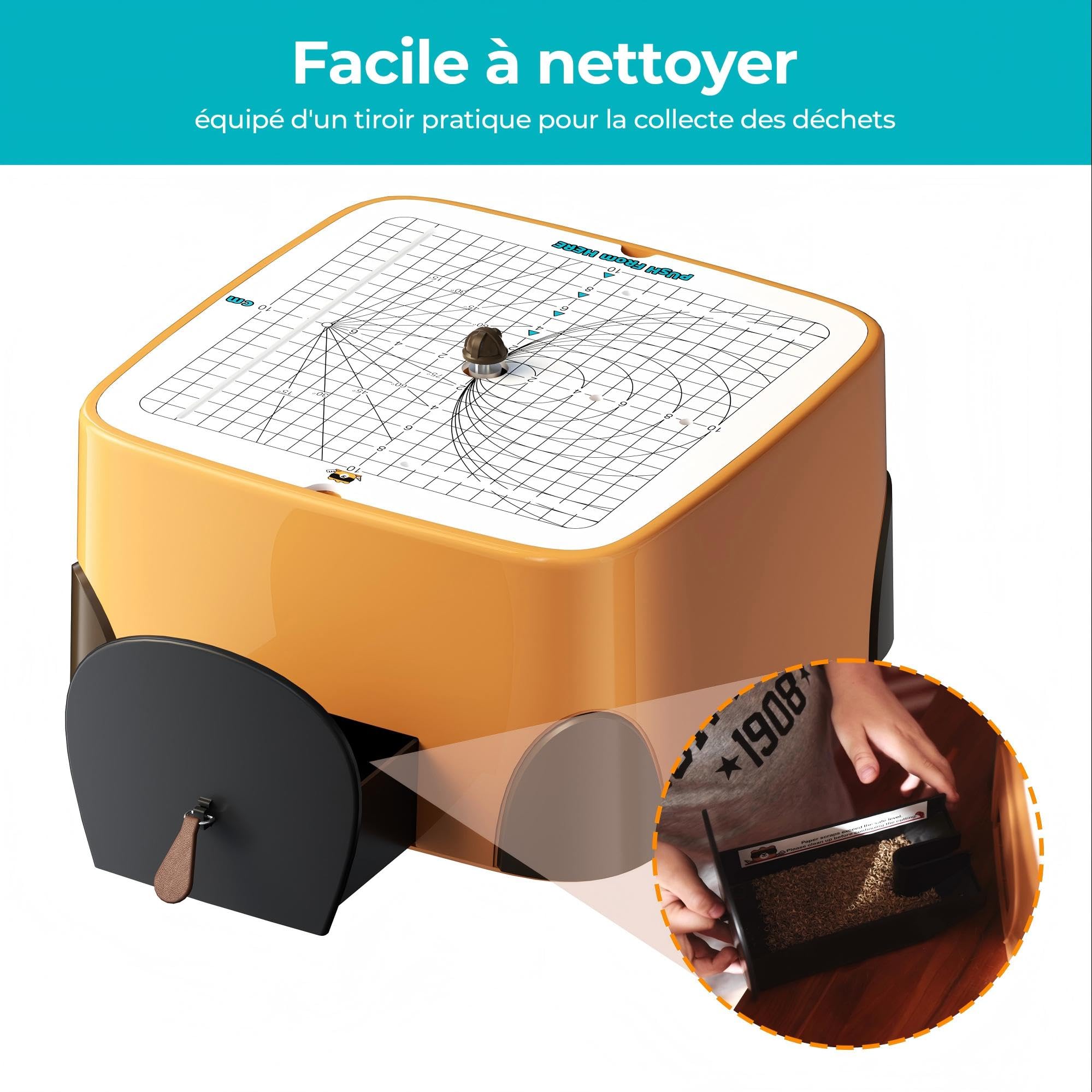 Coupe-Carton pour Enfants - Kit de Bricolage sûr avec Coupe-Carton pour Enfants à partir de 3 Ans - Carton et Carton - Modèles 3D créatifs - Fabriqué à la Main - Outil de Carton idéal pour la Famille