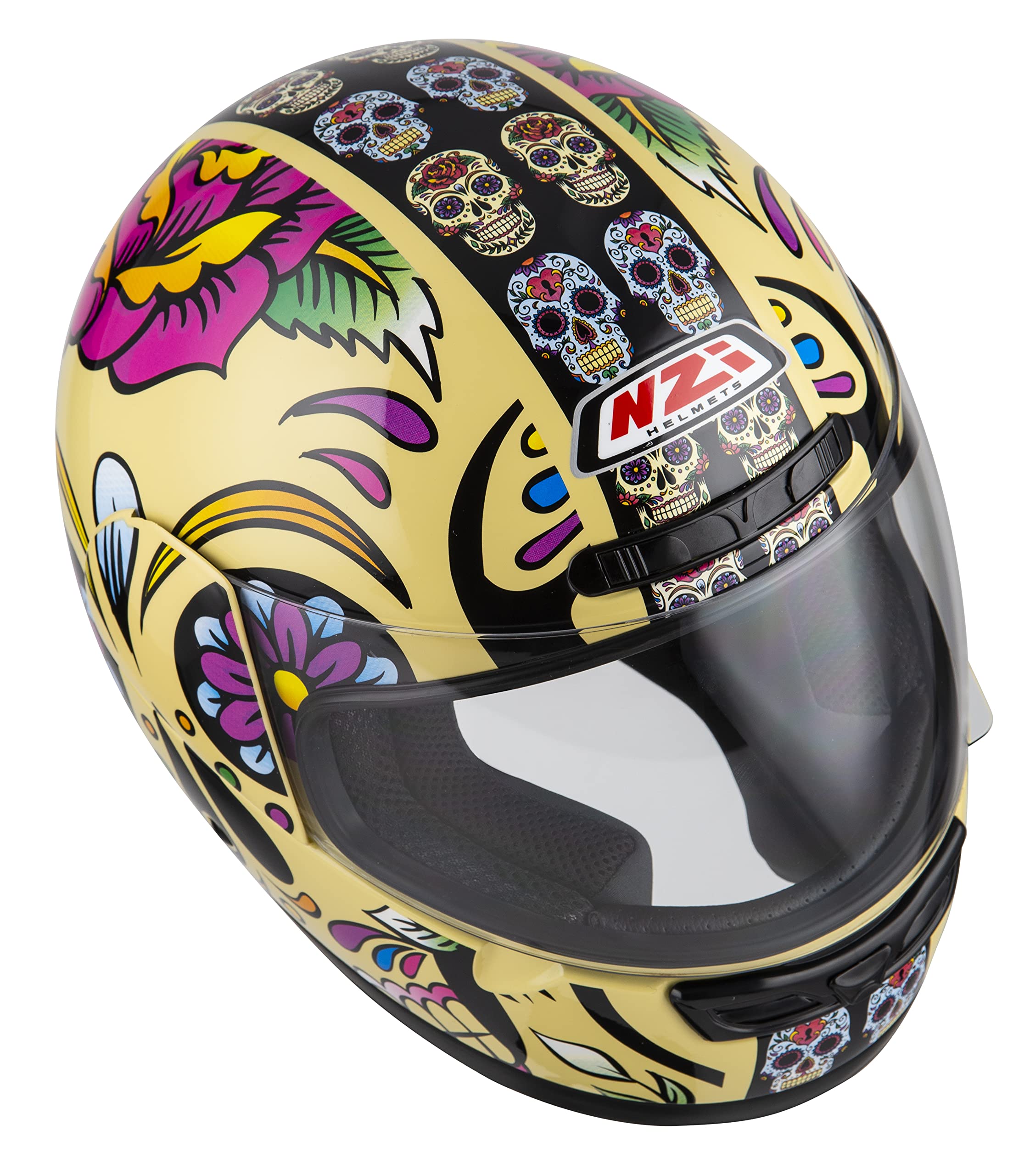 NZI Casco de moto Activty 3 Biband Negro Antracita.