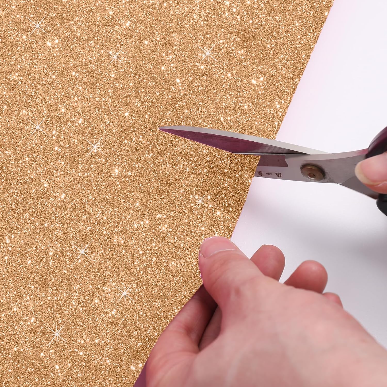 Glitter Carpet Runner 2.6FT x 30FT – Premium Non-Woven Sparkle Rug for Weddings, Movie Theme Parties & Events | Aisle Runner for Grand Entrances & Red Carpet Vibes (Glitter Gold, 2.6FTx30FT)