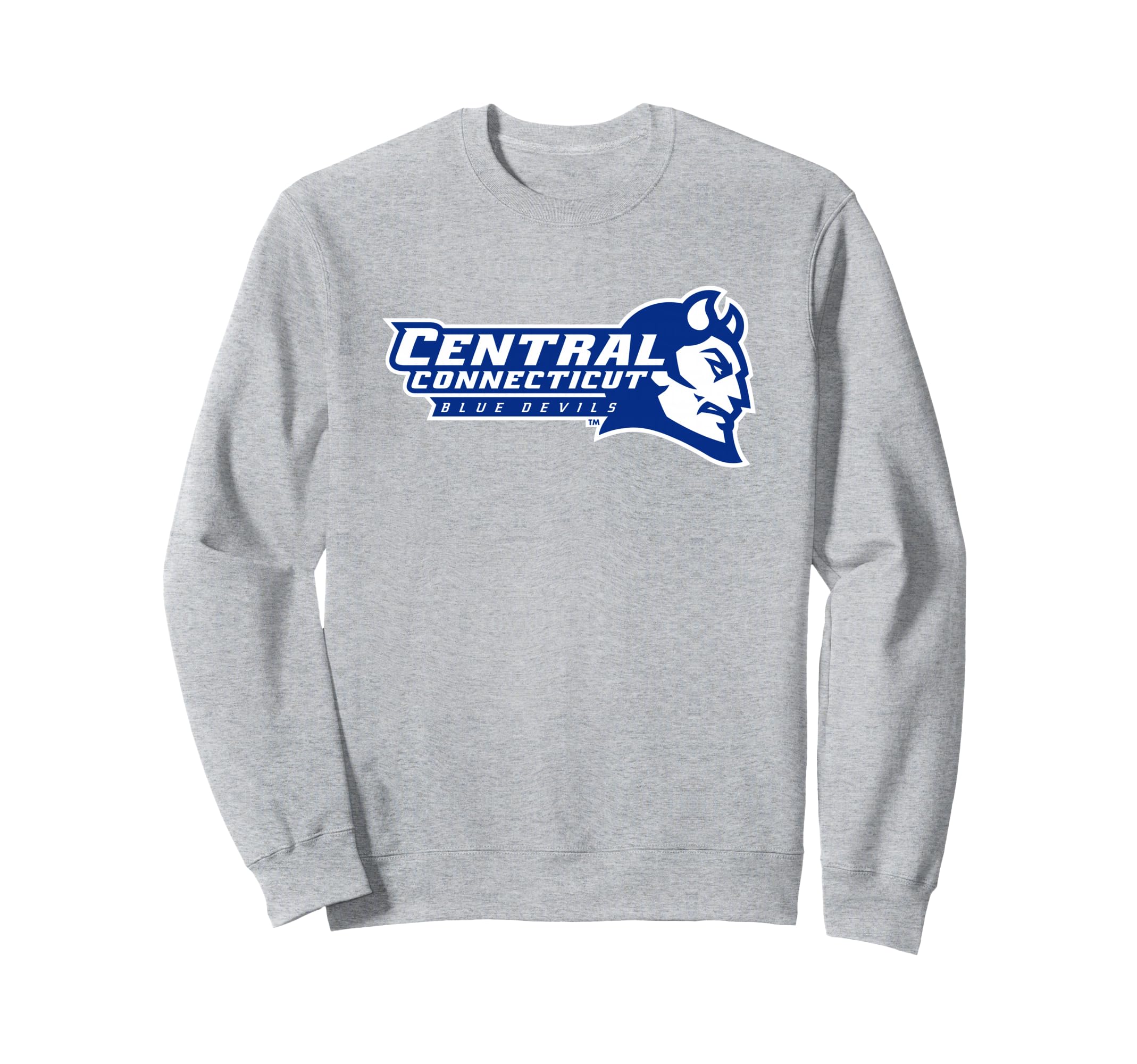 Central Connecticut State Blue Devils Icon Gray Sweatshirt