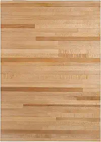 CONSDAN Bancada de bloco de açougueiro, bancada de madeira sólida de bordo cultivado nos EUA, bancada de lavadora/lavanderia, tampo de mesa, polido, pré-acabado com óleo seguro para alimentos, 3,8 cm