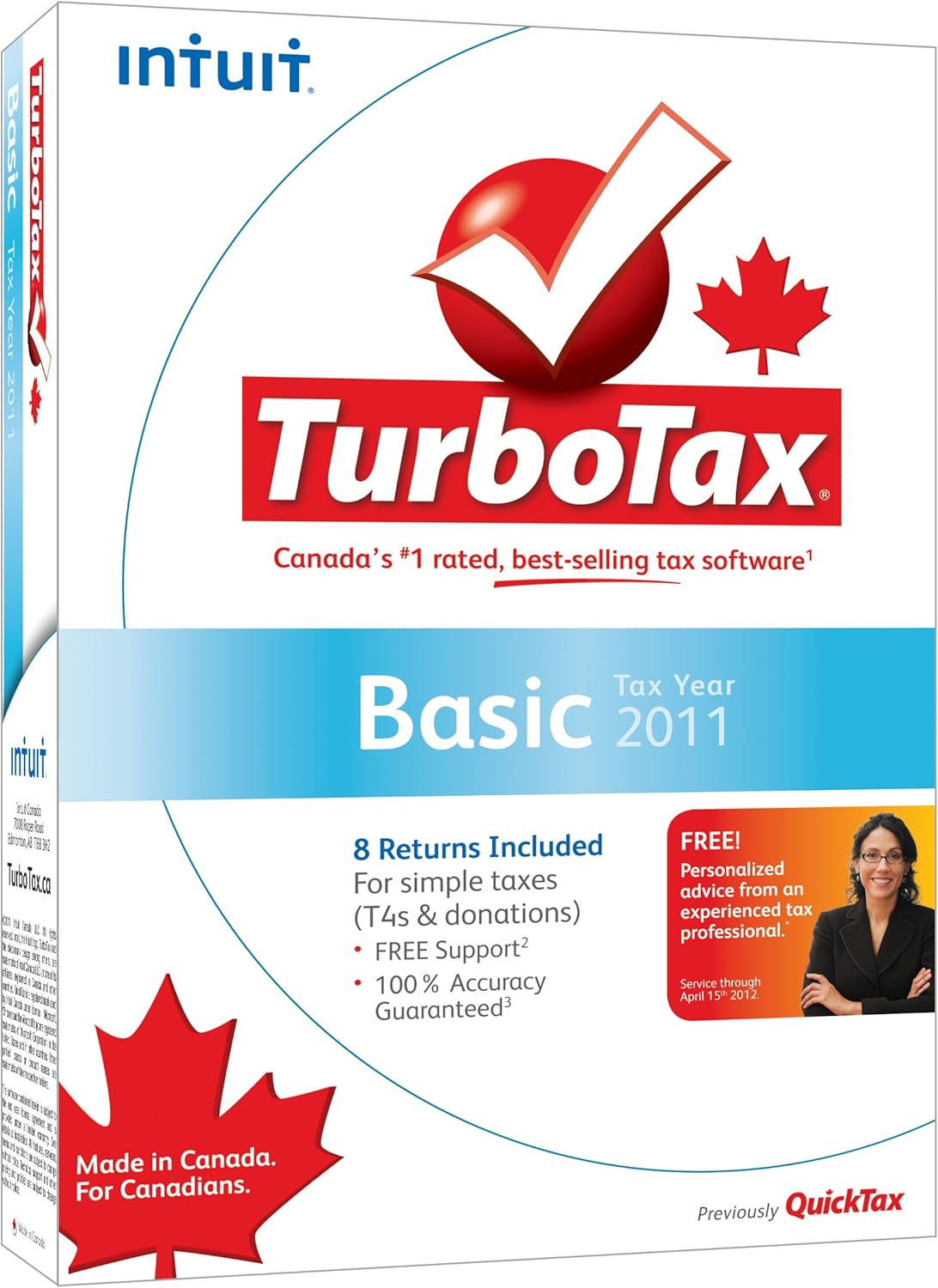 Turbotax Basic 2011 Amazon.ca Software