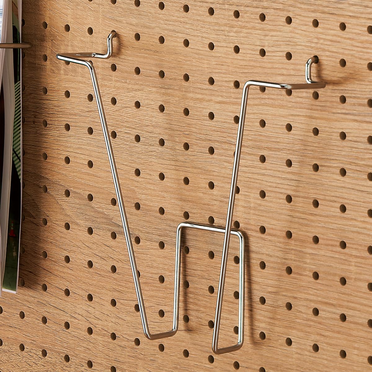 Amazon.co.jp: 有孔ボード用パンフレットスタンド(直径4mm) 1個【 有孔