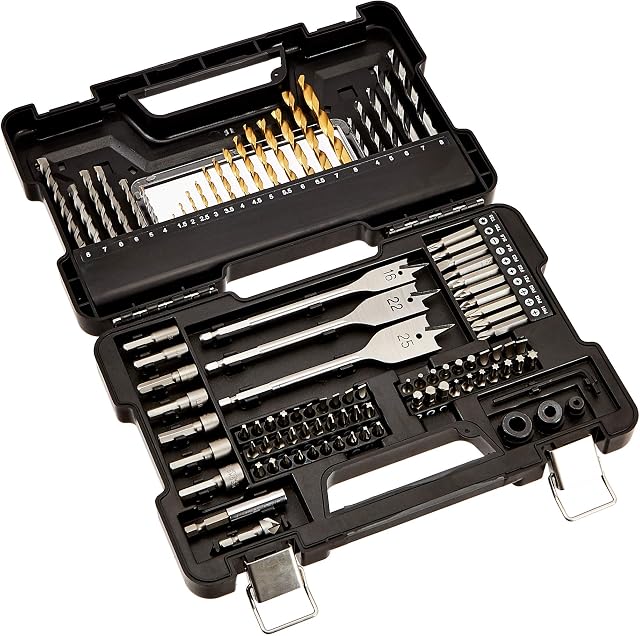 Amazon Basics Multi-Bits Set for Drill & Driver Accessory Kit, 100 Pieces