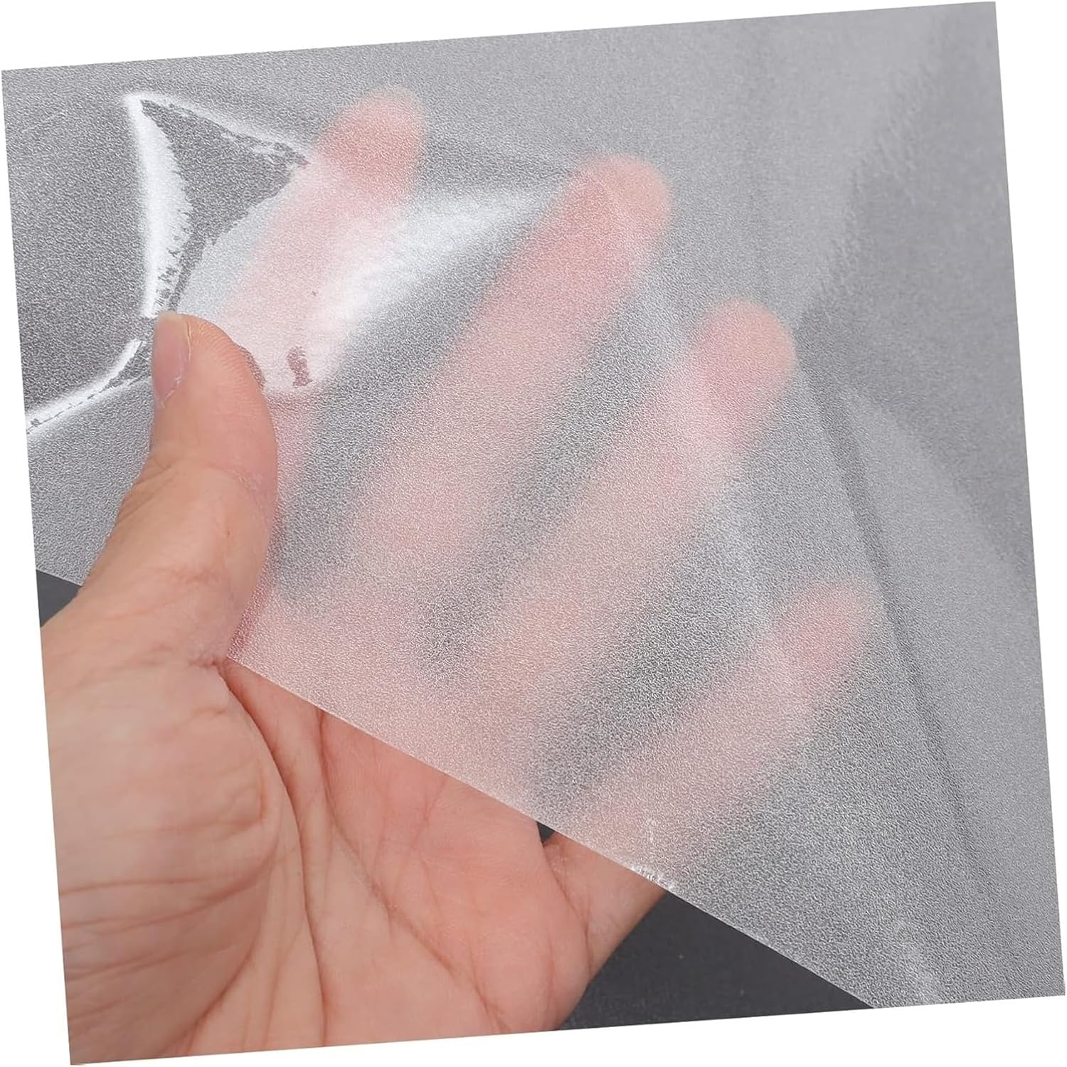 Window Film,Frosted Window Film Adhesive Window Sticker Window Frosting Film Mirror Wall Decor Privacy Film Window Films Privacy Window Film Static Glue- Window Sticker Transparent