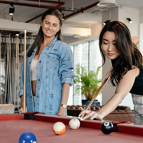 Miniatura 7 de PATIKIL Juego de bolas de billar, 2-14 pulgadas, tamaño reglamentario, 16 bolas de billar profesionales, bolas de mesa de billar para reemplazo