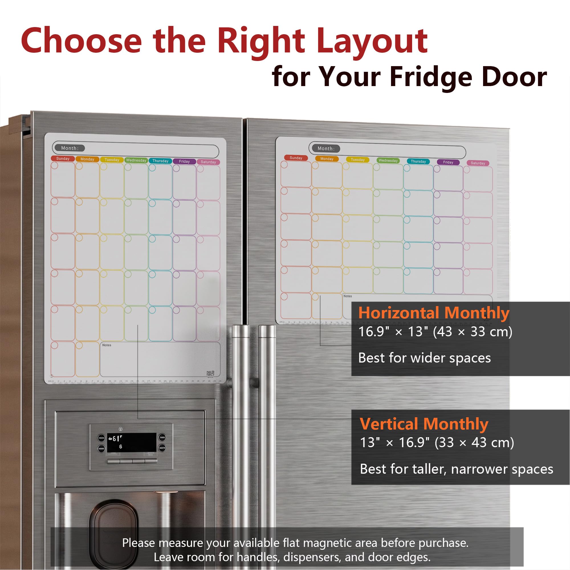 Kitchen Refrigerator Planning Setup