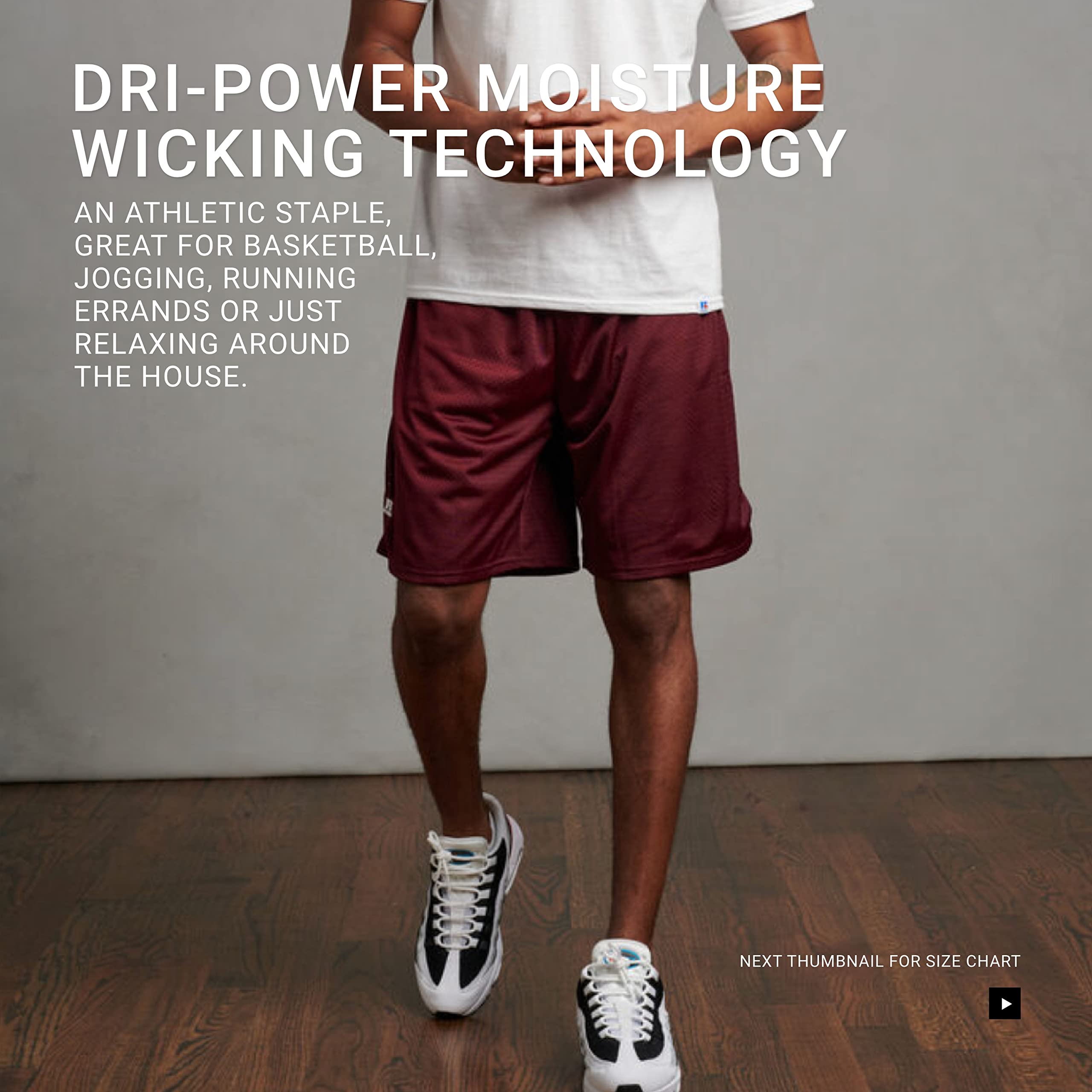 Russell Youth Mesh Shorts Russell Athletic Big Boys' Essential