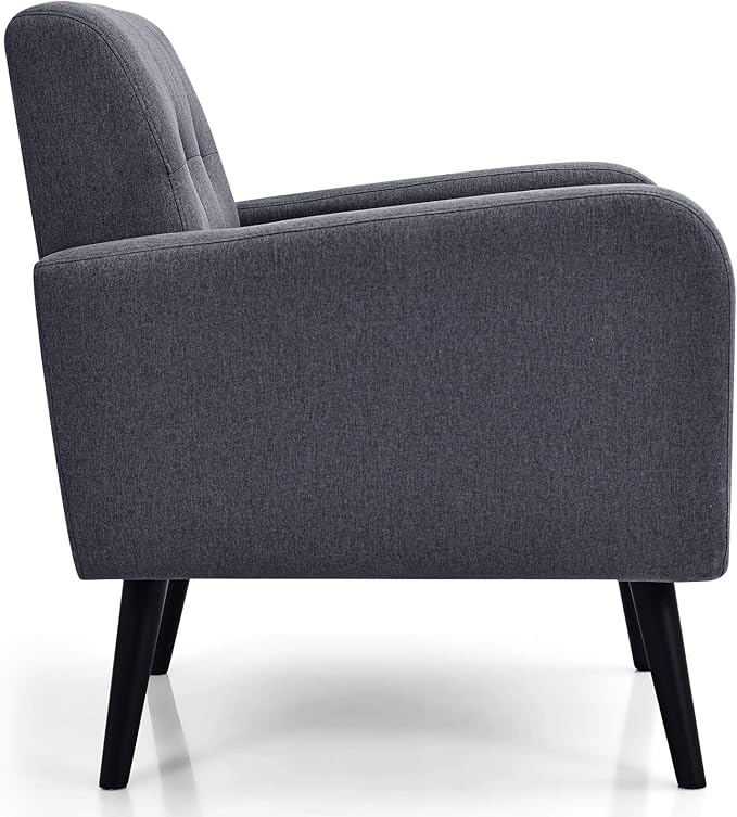 Sillón Tapizado de 2 Piezas, Gris, 74x74x83 cm miniatura 10
