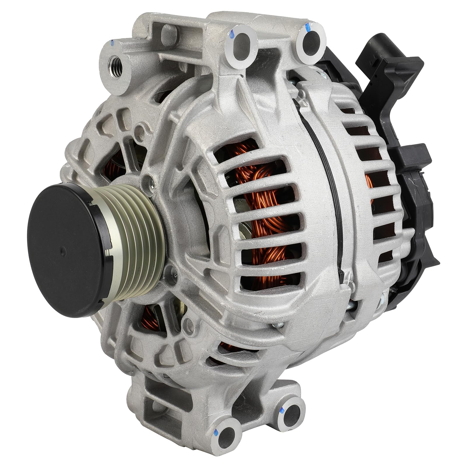 SCITOO Alternator Fits for BMW for 323i 2006-2007 2.5L, for 325i 325xi 2006 3.0L, for 550i 650i 750i 750Li 2006 4.8L, for Z4 2006-2008 3.0L 12V 155Amp