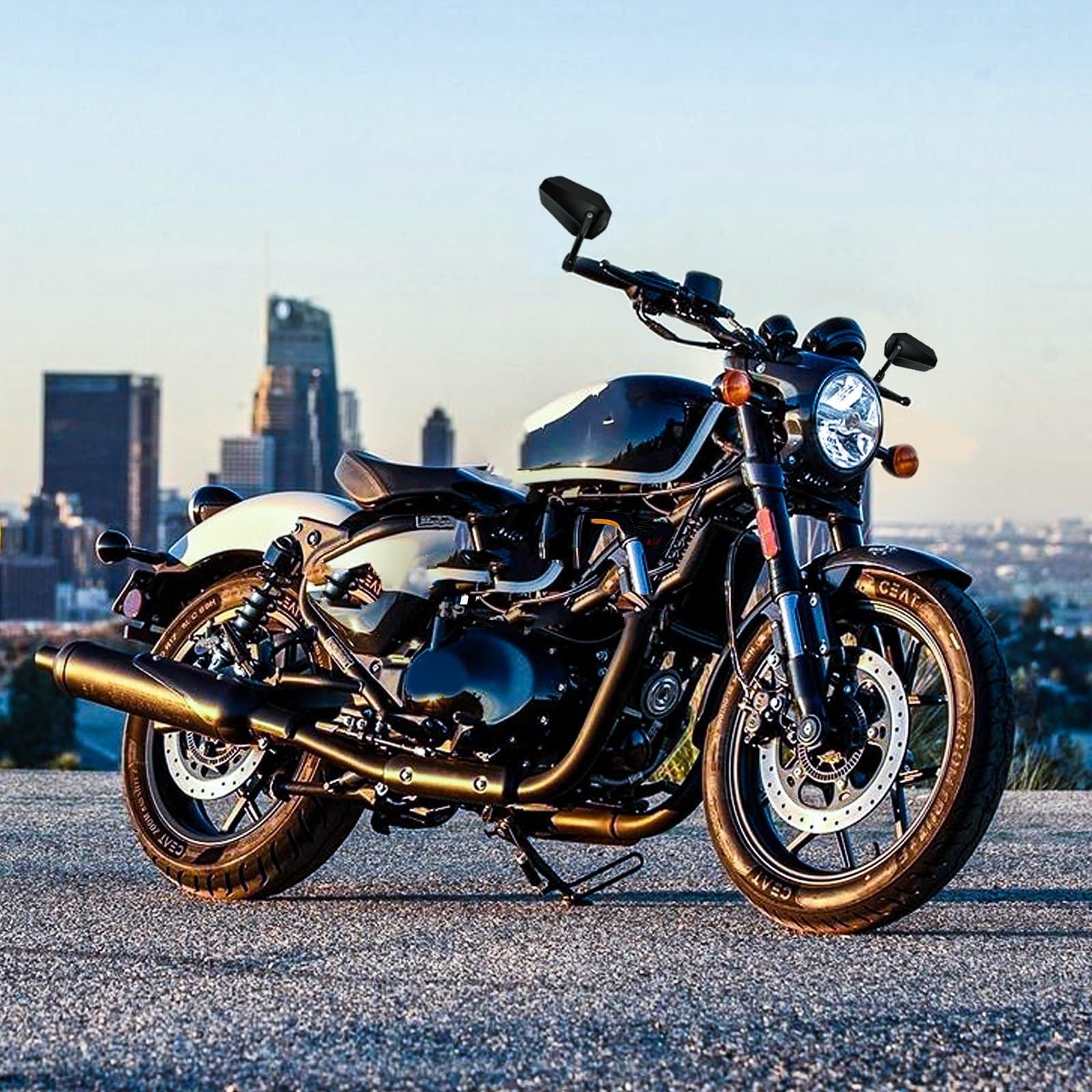Do Royal Enfield Classic 350 Lusterka motocyklowe
