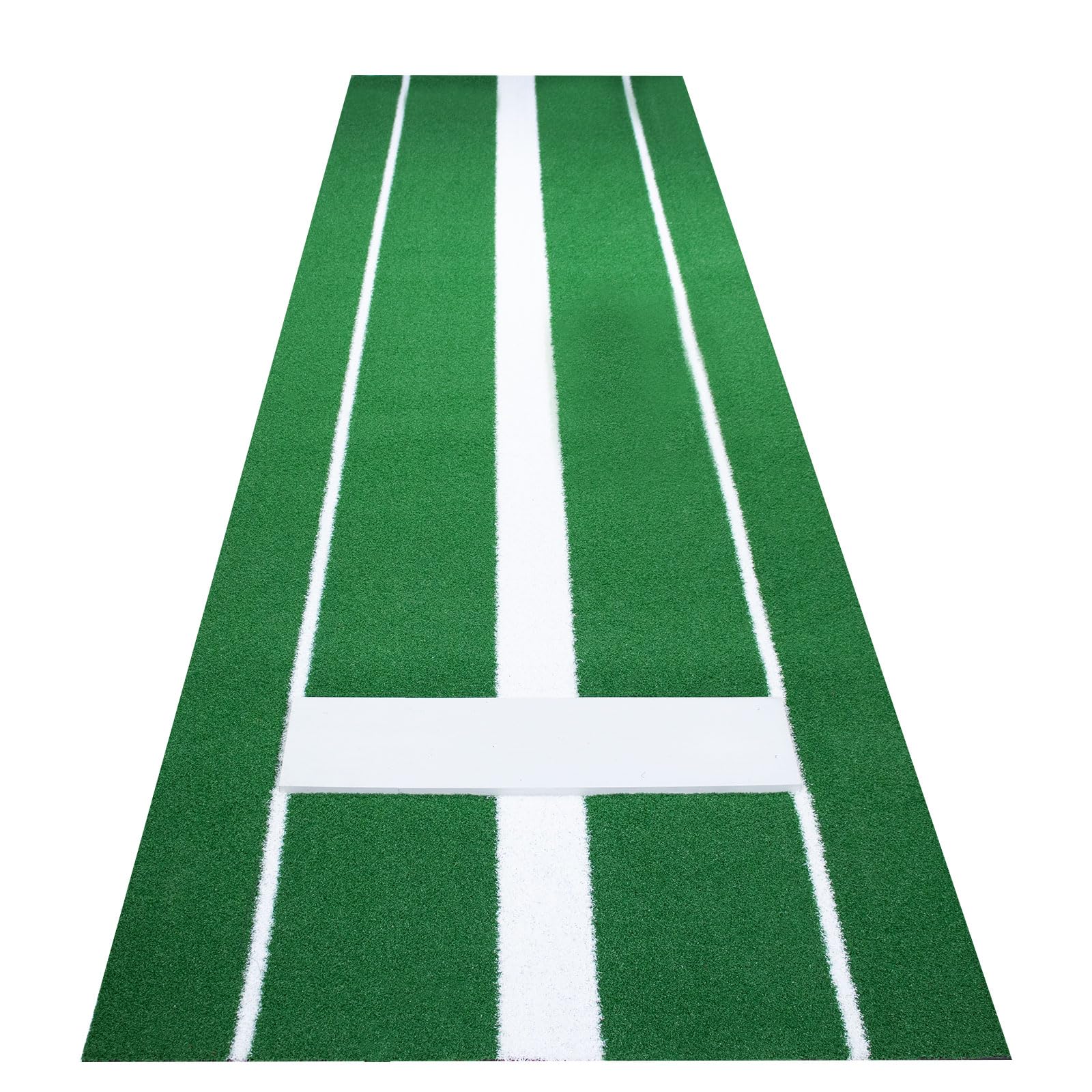 Tapis de Lancer de Softball en Caoutchouc Durable et antidérapant avec Ligne d'alimentation en Mousse de 5 mm