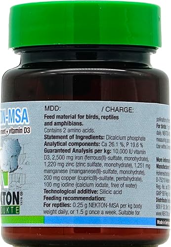 Miniatura 8 de Nekton -MSA Suplemento mineral de alto grado para mascotas, 180gm