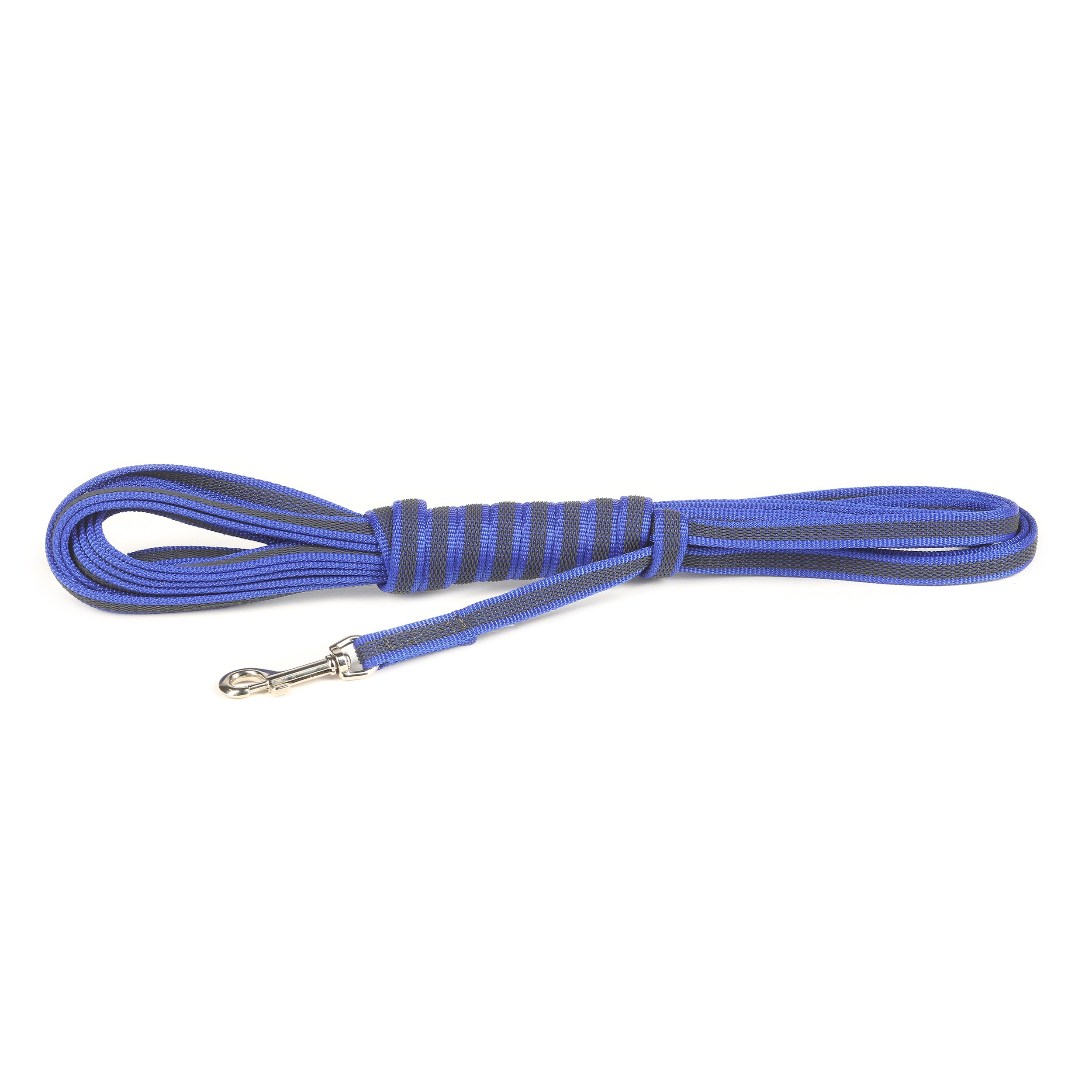 Color & Gray Super-Grip Leash without Handle, 14 mm x 2 m, Black-Gray — view 96