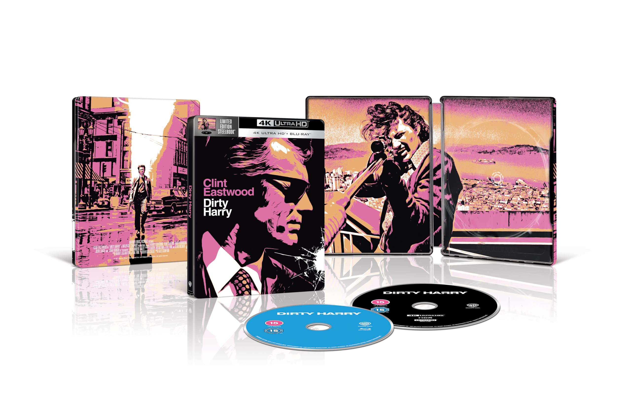 DIRTY HARRY UHD/STLBK [Blu-ray] [Region Free]
