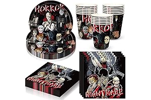 Horror Movie Party Supplies for Spooktacular Halloween Bash