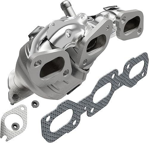 MagnaFlow 49298 - Catalizador grande de acero inoxidable de ajuste directo