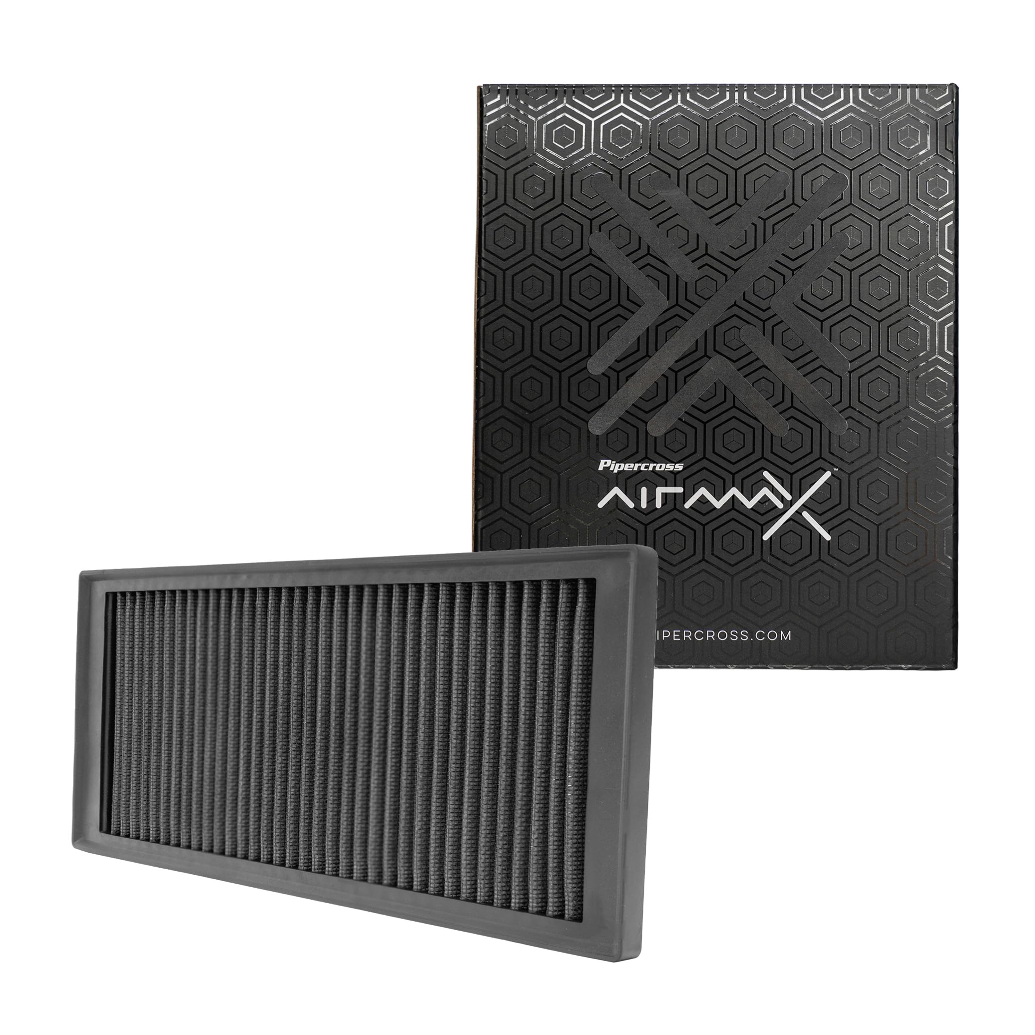 Pipercross AirMax Pleated Panel Filter, for Audi SEAT Skoda VW, Maximises Horsepower & Torque, Lifetime Durability, Premium & High Performance, AM1621