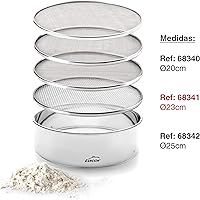 Vista 2 de Lacor Tamiz de malla intercambiable 4, acero inoxidable, plata, 9.1 in