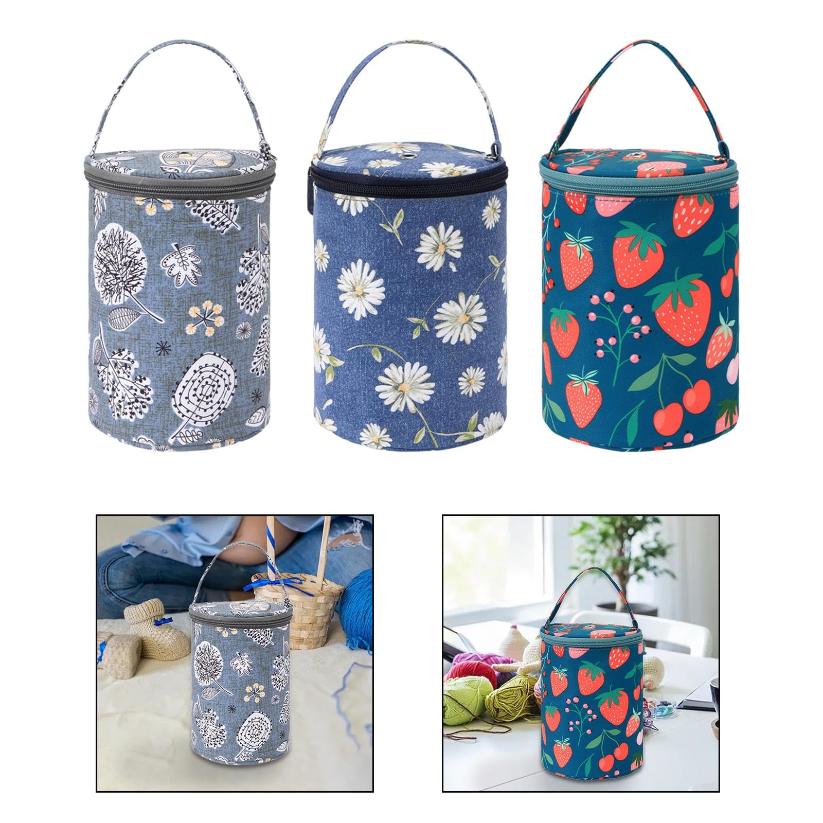 CALANDIS™ Yarn Storage Bag Portable Yarn Organizer for Cross Stitch Embroidery Outdoor A | Storage Bags | Home Organization | Household Supplies & Cleaning 2