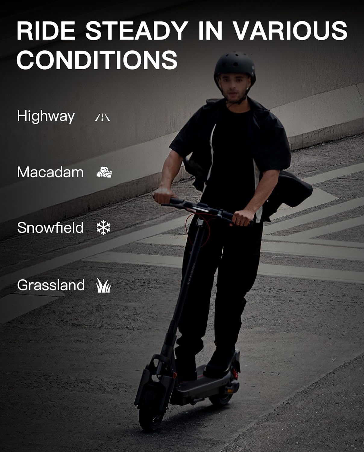 stio 11 Inch Self-Sealing Tire Compatible with Segway Ninebot MAX G3 KickScooter, 70/60-7.5 Max G3 Rubber Vacuum Scooter Tires Non-Slip Outer Tyre with Jelly Layer Original Accessories 1PC