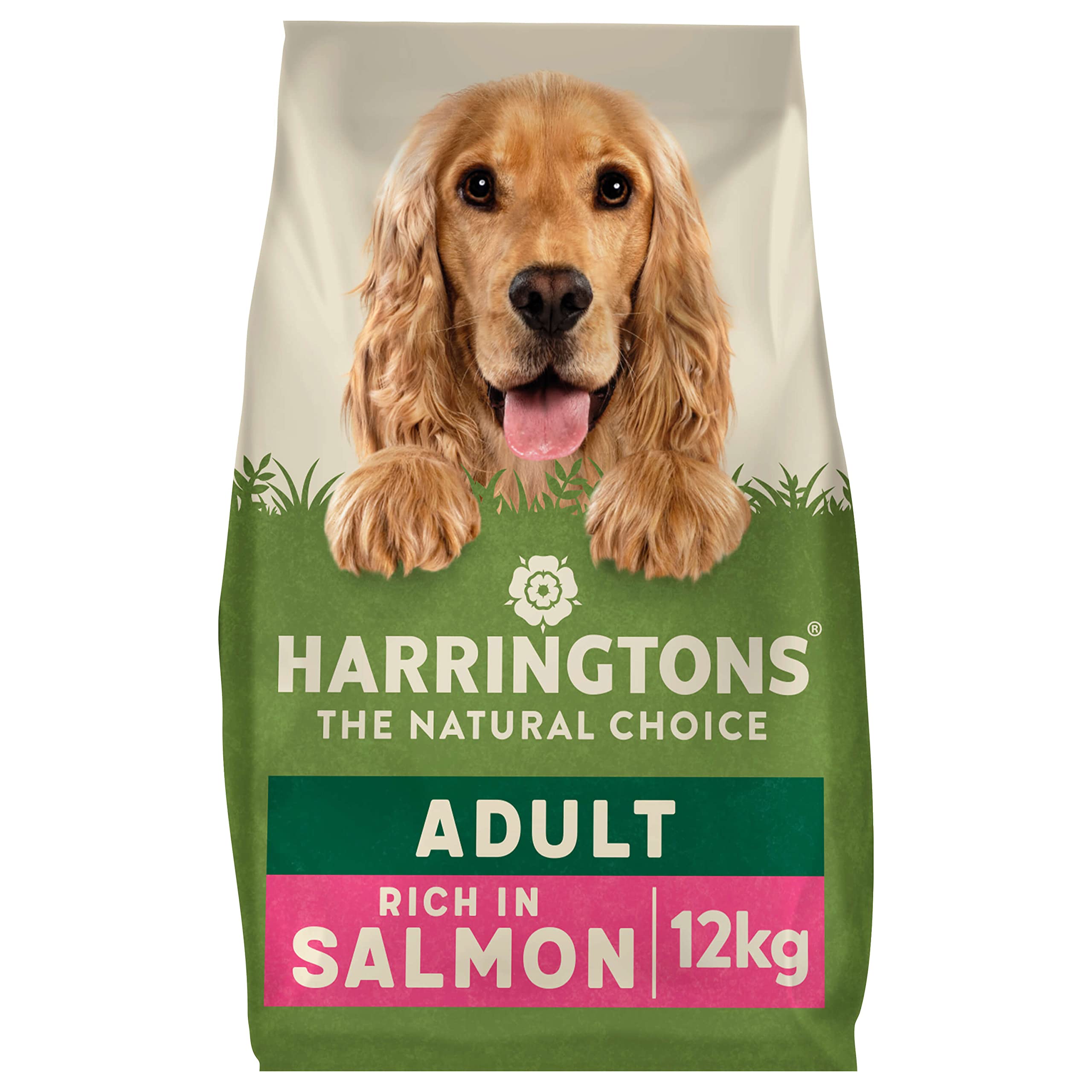 Harringtons Complete Dry Adult Dog Food Salmon & Potato 12 kg - Made with All Natural IngredientsHarringtons Complete Dry Adult Dog Food Salmon &…
