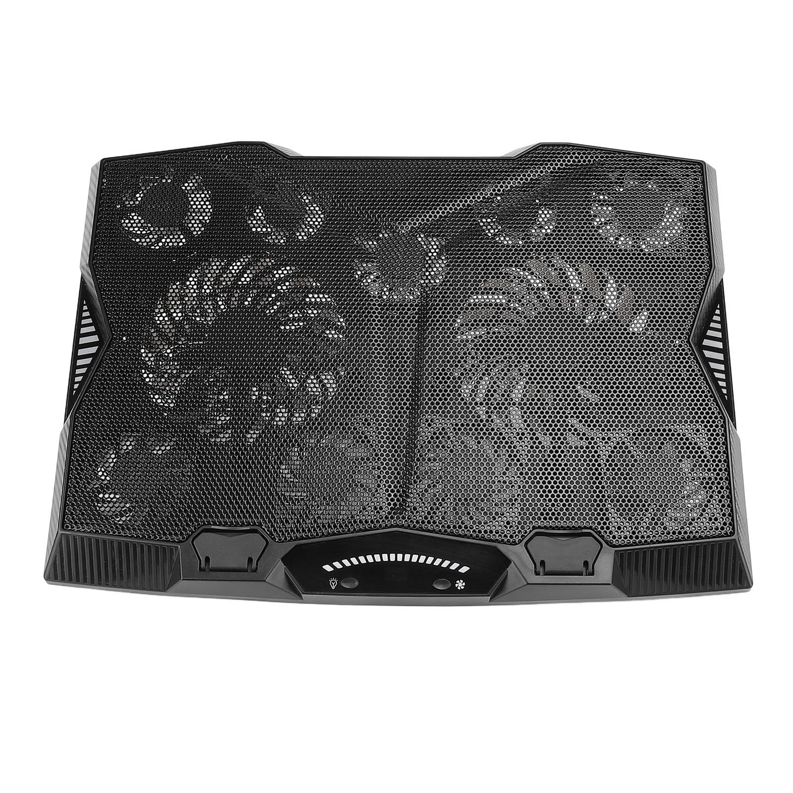 Supporto di raffreddamento per computer portatile ad alta velocità 3400 giri/min con 11 ventilatori, regolazione multi-angolo, design leggero, cuscino di raffreddamento per ventilatore